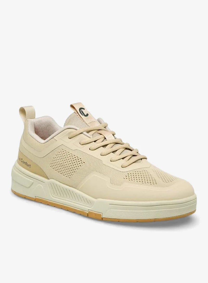 Le Confort Men Lace-Up Ankle Sneakers